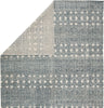 Jaipur Living Reign Abelle REI12 Teal/Light Gray Area Rug Folded Backing Image