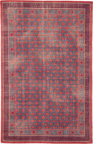 Jaipur Living Revolution Concord REL04 Red/Blue Area Rug Main Image