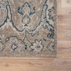 Jaipur Living Revolution Williamsburg REL06 Gray/Navy Area Rug Corner Close Up Image