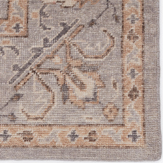 Jaipur Living Revolution Wyndham REL12 Light Gray/Tan Area Rug - Close Up