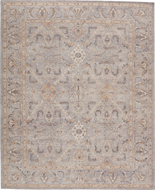 Jaipur Living Revolution Wyndham REL12 Light Gray/Tan Area Rug - Top Down