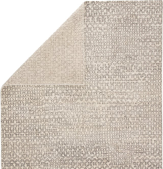 Jaipur Living Reverb REP02 Ivory/Black Area Rug by Pollack - Folded Corner