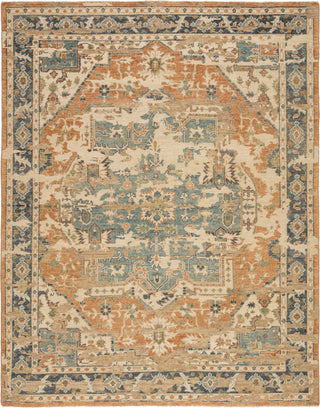 Jaipur Living Rhapsody Cadenza RHA02 Orange/Blue Area Rug Main Image