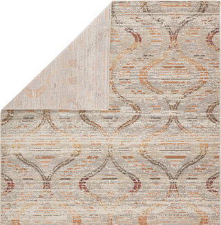 Jaipur Living Rhythmik Jive RHN04 Gray/Orange Area Rug by Nikki Chu