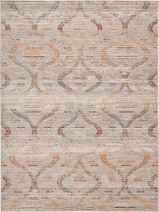 Jaipur Living Rhythmik Jive RHN04 Gray/Orange Area Rug by Nikki Chu