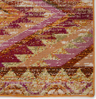 Jaipur Living Rhythmik Decca RHN06 Orange/Multicolor Area Rug by Nikki Chu