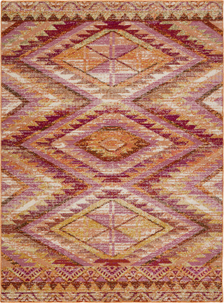 Jaipur Living Rhythmik Decca RHN06 Orange/Multicolor Area Rug by Nikki Chu