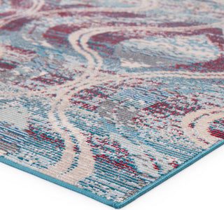 Jaipur Living Rhythmik by Jive RHN12 Blue Area Rug Nikki Chu