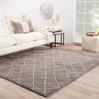 Jaipur Living Riad Gem RIA01 Gray Area Rug Lifestyle Image Feature