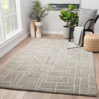 Jaipur Living Riad Etro RIA08 Gray/Cream Area Rug Lifestyle Image Feature