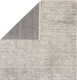 Jaipur Living Rize Mugler RIZ05 Ivory/Black Area Rug Folded Backing Image