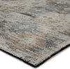 Jaipur Living Rize Nakoda RIZ08 Black/White Area Rug Corner  Image