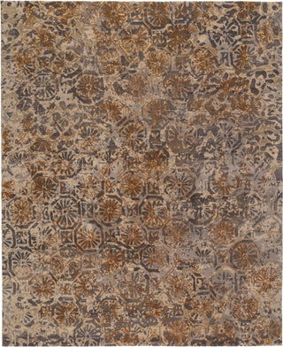 Jaipur Living Reconnext by Jenny Jones Madagascar RJJ03 Gray/Gold Area Rug - Top Down