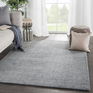 Jaipur Living Reliance Thayne RLC01 Gray/Ivory Area Rug Lifestyle Image Feature