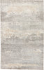 Jaipur Living Roshan Perla ROH01 Gray/White Area Rug - Top Down