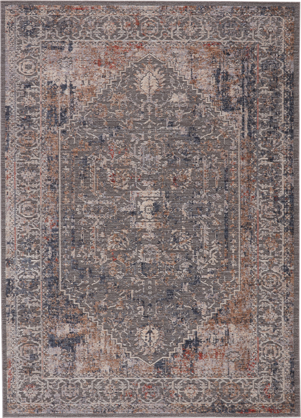 Jaipur Living Raveen Valle RVE02 Gray/Cream Area Rug