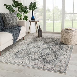 Jaipur Living Revel Jarrah RVL03 Dark Blue/Gray Area Rug Lifestyle Image Feature