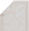 Jaipur Living Revelry Ollin RVR01 White/Cream Area Rug Folded Backing Image