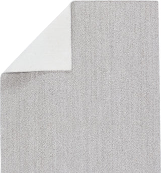 Jaipur Living San Clemente Maracay SAC01 Light Gray/White Area Rug Folded Backing Image