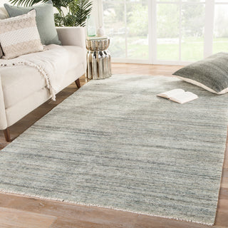 Jaipur Living Saga Origin SAG02 Light Blue/Light Gray Area Rug Lifestyle Image Feature