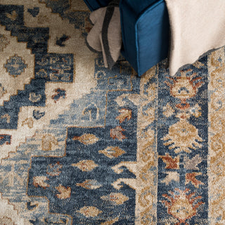 Jaipur Living Sarinen Sunkaya SAR02 Blue/Beige Area Rug