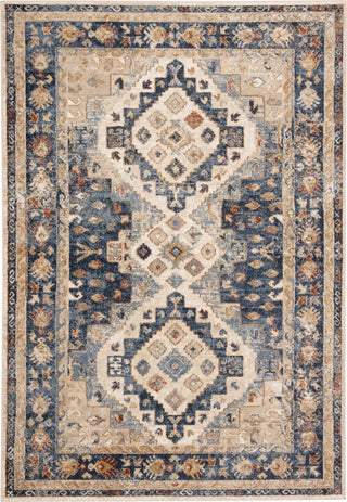 Jaipur Living Sarinen Sunkaya SAR02 Blue/Beige Area Rug