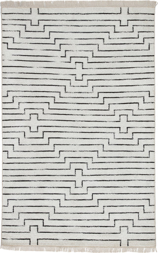 Jaipur Living Satellite Alloy SAT02 White/Black Area Rug