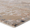 Jaipur Living Sanaa By Nikki Chu Yarden SBC04 Tan/Gray Area Rug Corner Image