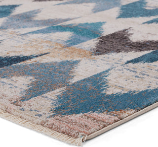 Jaipur Living Sanaa By Nikki Chu Zevi SBC06 Blue/Beige Area Rug