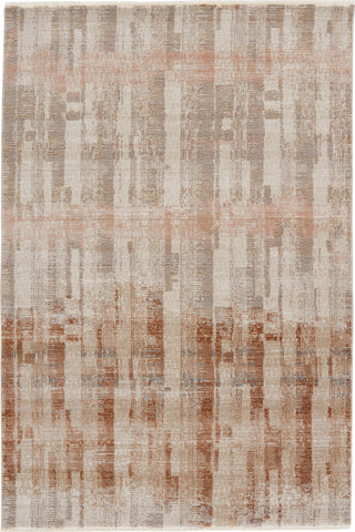 Jaipur Living Sanaa By Nikki Chu Jina SBC08 Taupe/Light Pink Area Rug