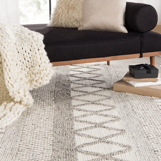 Jaipur Living Scandinavia Dula Sandhurst SCD21 Gray/White Area Rug