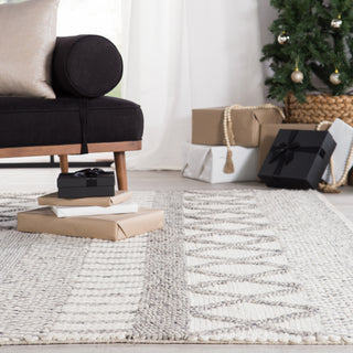 Jaipur Living Scandinavia Dula Sandhurst SCD21 Gray/White Area Rug