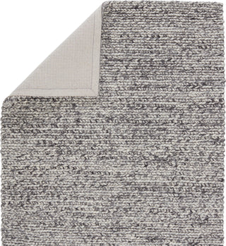 Jaipur Living Scandinavia Dula Braiden Gray/Ivory Area Rug Folded Backing Image