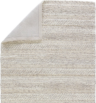 Jaipur Living Scandinavia Dula Lagom SCD27 Ivory/Light Gray Area Rug Backing Image