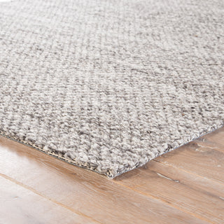 Jaipur Living Scandinavia Rakel Karlstadt SCR07 Gray/Silver Area Rug Corner Image