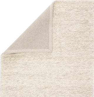 Jaipur Living Scandinavia Rakel Karlstadt SCR10 Taupe/White Area Rug Folded Backing Image