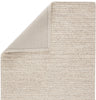 Jaipur Living Scandinavia Rakel Grams SCR14 Cream/Light Gray Area Rug Folded Backing Image