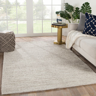 Jaipur Living Scandinavia Rakel Grams SCR14 Cream/Light Gray Area Rug Lifestyle Image Feature