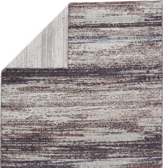 Jaipur Living Seismic Favre SEI03 Light Gray/Charcoal Area Rug by Vibe Folded Backing Image