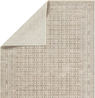 Jaipur Living Solene Vesper SLE07 Cream/Light Gray Area Rug Backing Image