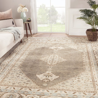 Jaipur Living Salinas Farwell SLN06 Blue/Ivory Area Rug Lifestyle Image Feature