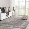 Jaipur Living Salinas Kella SLN12 Gray Area Rug Lifestyle Image Feature
