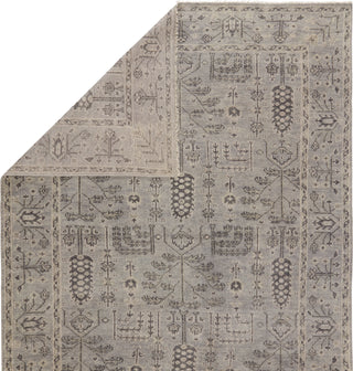 Jaipur Living Salinas Ginerva SLN15 Gray Area Rug Folded Backing Image