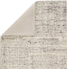 Jaipur Living Salix Macklin SLX01 Ivory/Light Gray Area Rug Folded Backing Image