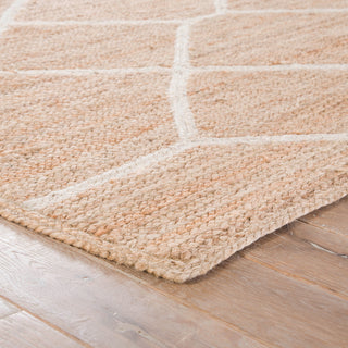 Jaipur Living Subra Aten SNK14 Beige/White Area Rug by Nikki Chu