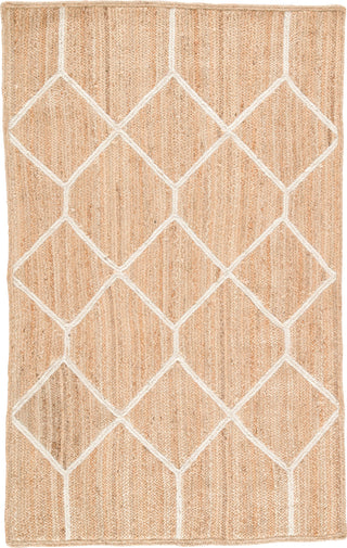 Jaipur Living Subra Aten SNK14 Beige/White Area Rug by Nikki Chu