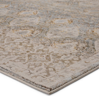 Jaipur Living Sinclaire Hakeem SNL01 Gray/Gold Area Rug by Vibe