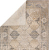 Jaipur Living Sinclaire Hadwin SNL04 Gray/Gold Area Rug by Vibe