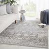 Jaipur Living Sinclaire Valente SNL07 Gray/White Area Rug by Vibe Lifestyle Image Feature