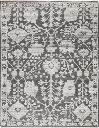 Jaipur Living Sonnette Riona SNN01 Gray/White Area Rug - Top Down